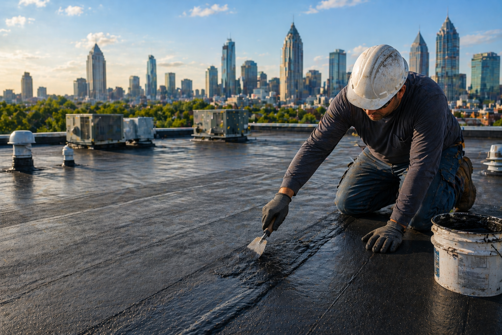 commercial roof repair in Atlanta GA