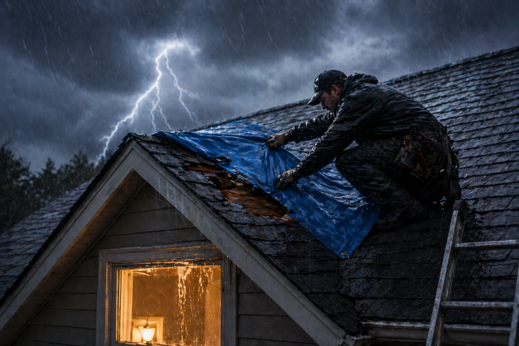 emergency roof repair in Atlanta GA
